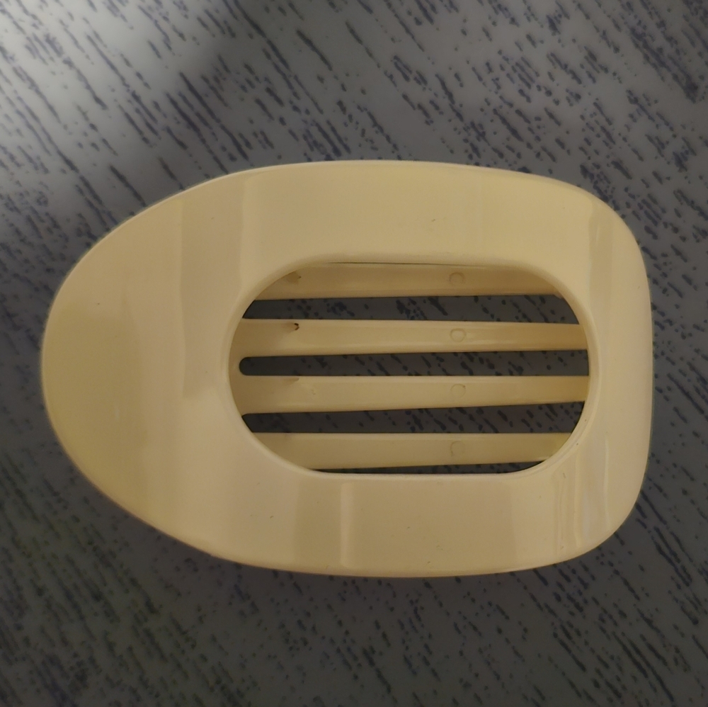 Teleties Flat Round Hair Clip - Large
